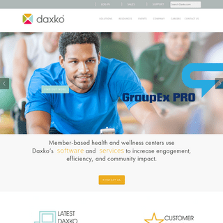 Health Club & Gym Membership Software, YMCA & JCC Operations | Daxko