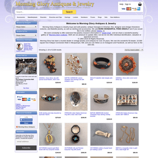 Morning Glory Jewelry - Antique, Designer and Vintage Jewelry