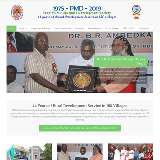 PMD – 44 years of service in rural development