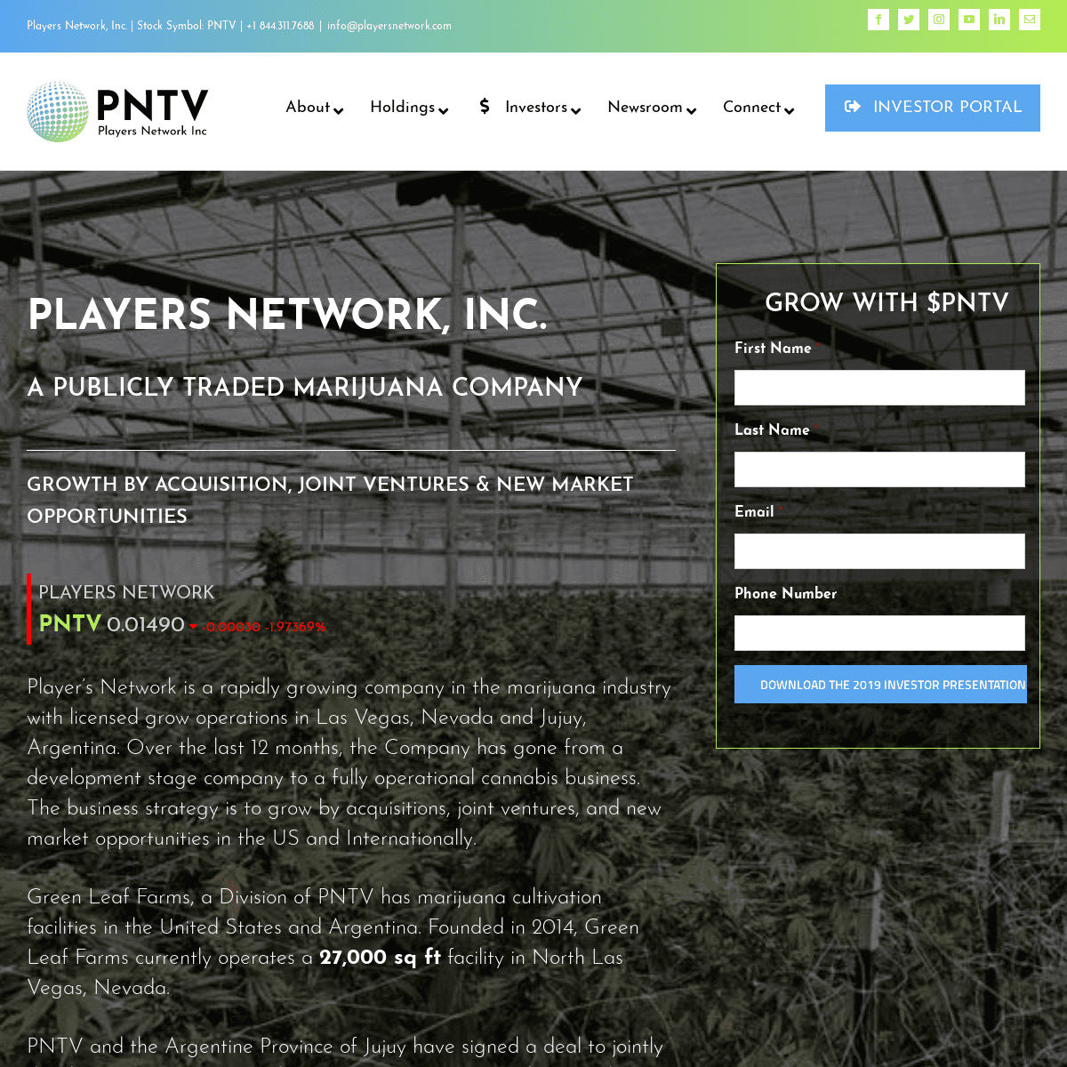 A complete backup of playersnetwork.com