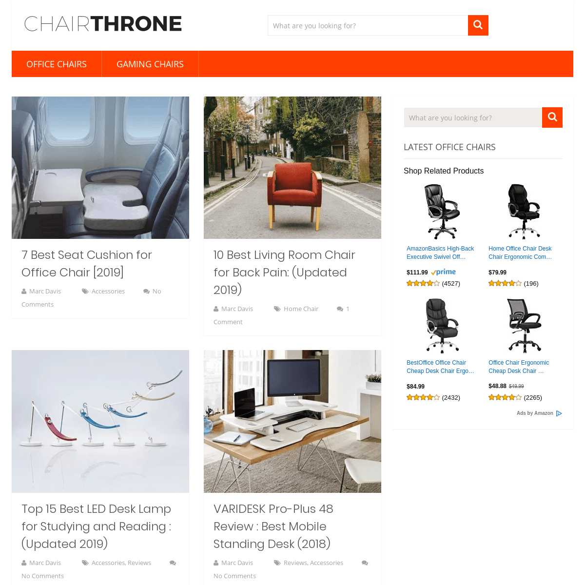 ChairThrone.com » Best Online Resource For Everything About Chairs