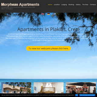 A complete backup of morpheas-apartments-plakias-crete-greece.com