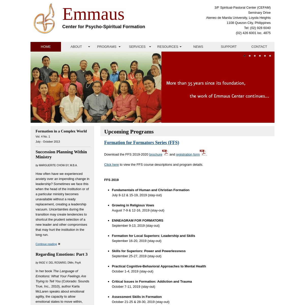 EMMAUS Center for Psycho-Spiritual Formation (Philippines)