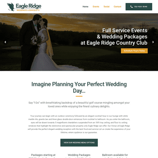 Events at Eagle Ridge | Full Service Events & Wedding Packages
