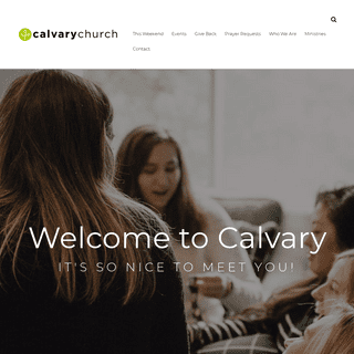 Calvary Church Los Gatos – Loving God, Loving Others and Serving His World