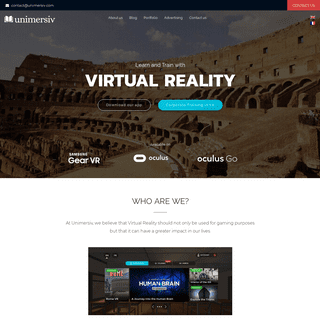 VR Training // Virtual Reality Education - Unimersiv