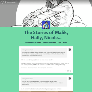 The Stories of Malik, Hally, Nicole...
