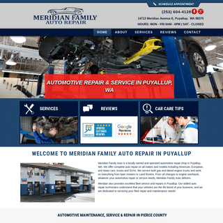 Automotive Repair & Maintenance Services in Puyallup