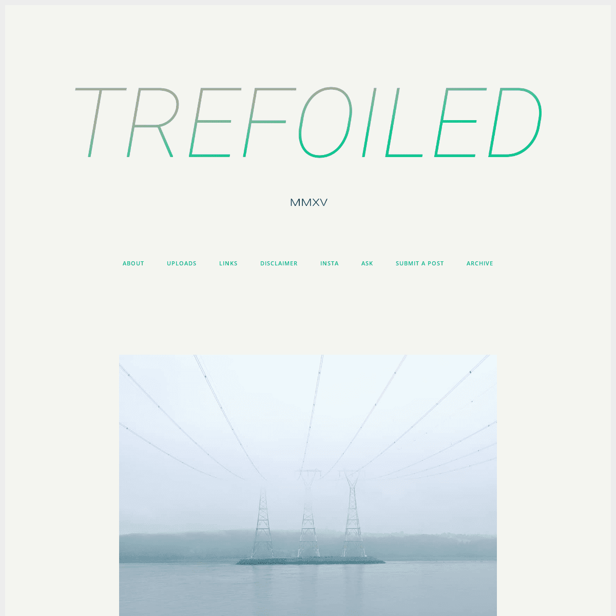 A complete backup of trefoiled.tumblr.com
