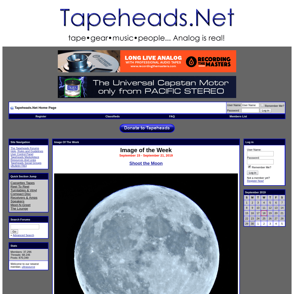 Tapeheads.Net Home Page 