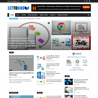 A complete backup of lettoknow.com