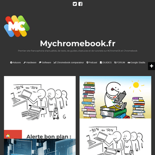 Mychromebook.fr - Premier site francophone d'actualités, de tests, de guides, d'astuces et de tutoriels sur #ChromeOS et Chromeb