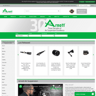 Arnott® | The #1 Global Leader in Air  Ride Suspension