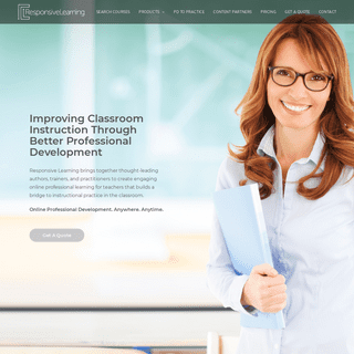Responsive Learning – Online Professional Development For Educators