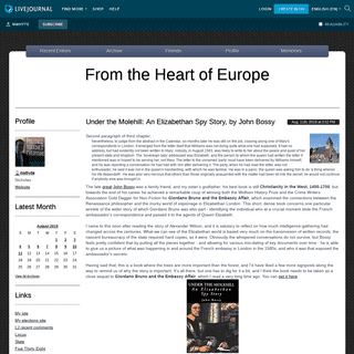 From the Heart of Europe — LiveJournal