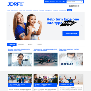 Home - JDRF