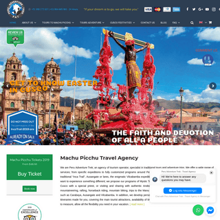 Machu Picchu Travel Agency - Tours to Machu Picchu Peru