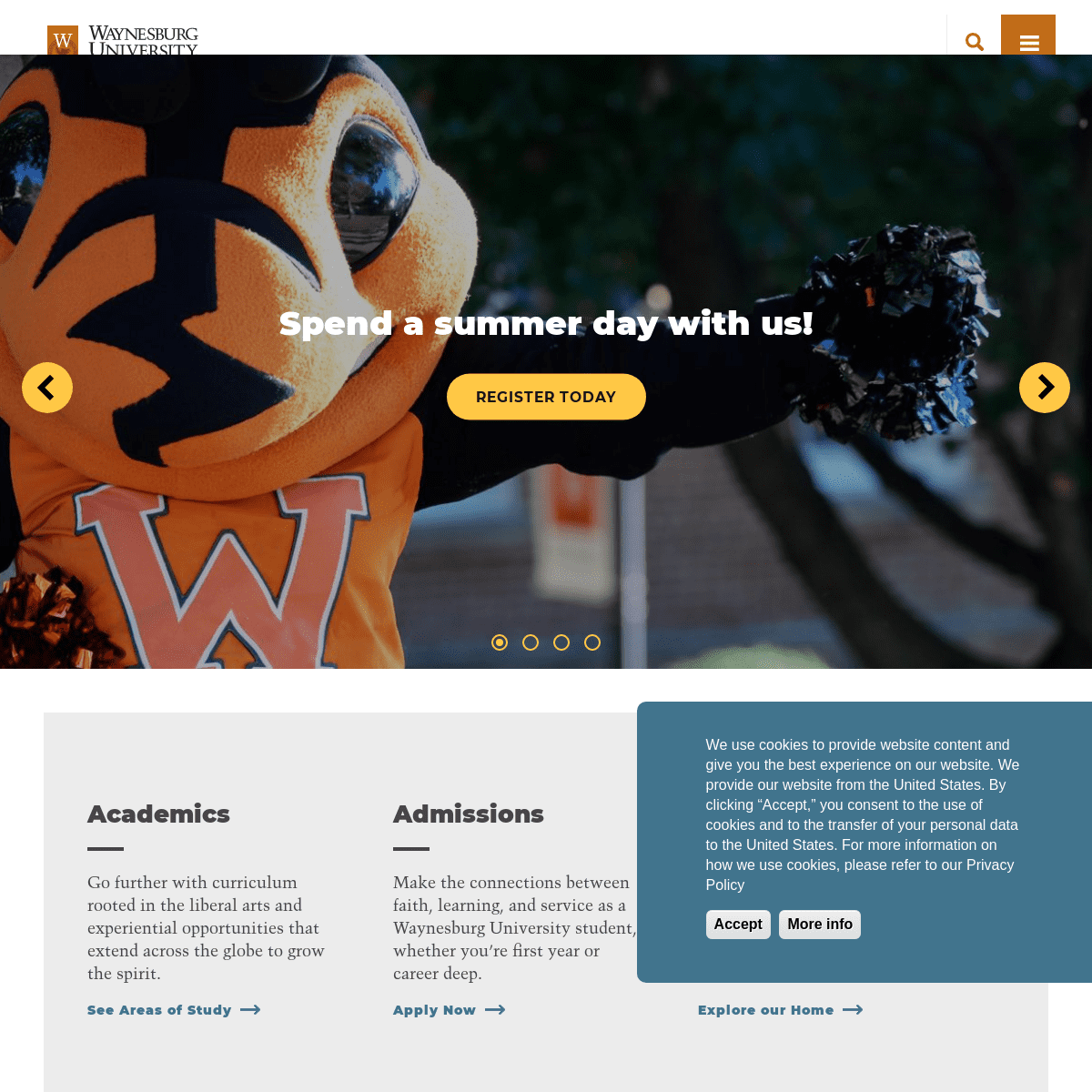 Waynesburg University | Homepage