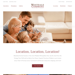 Westdale Commons apartments are a pet-friendly community in Modesto, California.