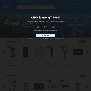 atpik is now QT-Souq | Buy electronics, groceries, fashion, mobiles and many more at best price 
