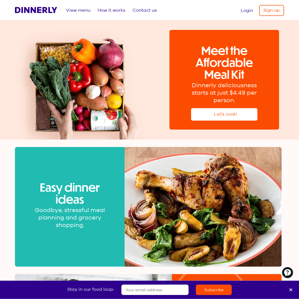 A complete backup of dinnerly.com