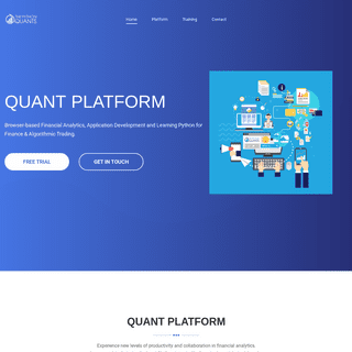 Quant Platform — By The Python Quants Group