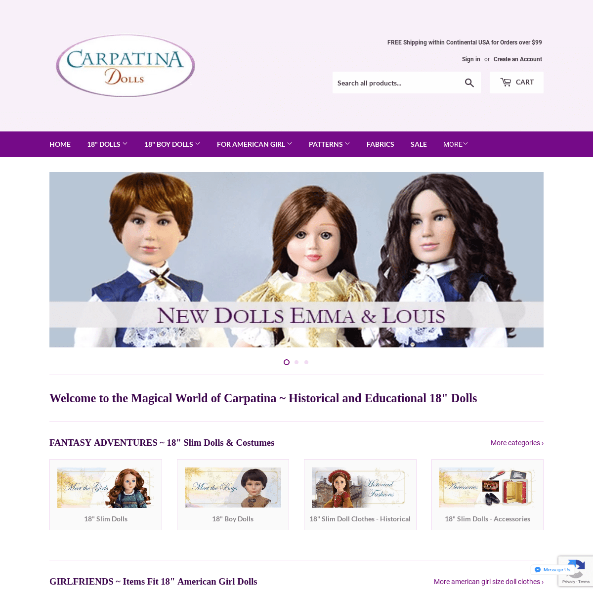 A complete backup of carpatina-dolls.com