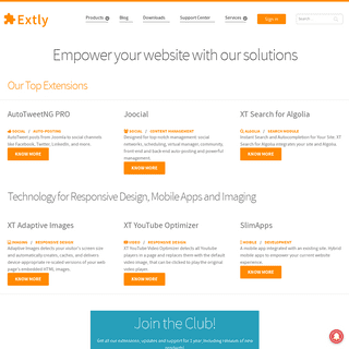 Extly - Empower your website with our solutions