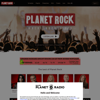 A complete backup of planetrock.com