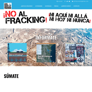 A complete backup of nofrackingmexico.org