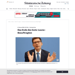 A complete backup of www.sueddeutsche.de/politik/christian-hirte-das-ende-des-gute-laune-beauftragten-1.4790144