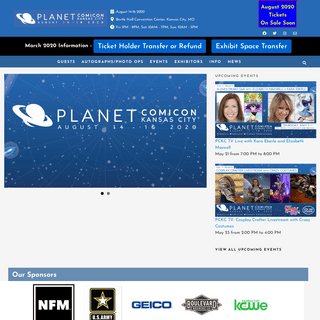 A complete backup of planetcomicon.com