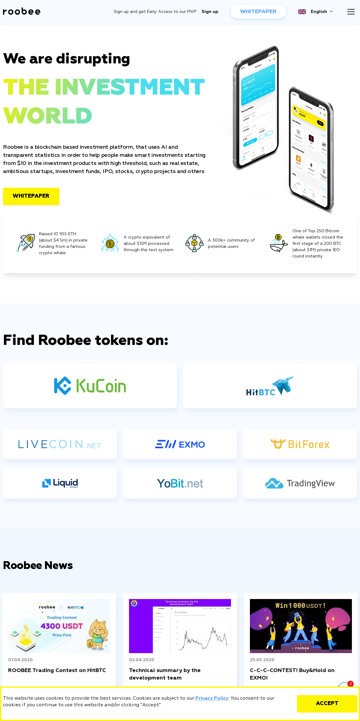 A complete backup of roobee.io