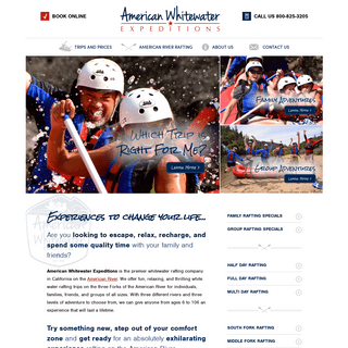 A complete backup of americanwhitewater.com