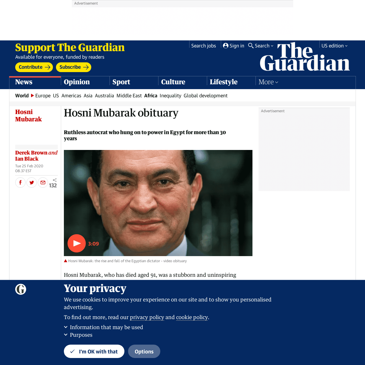 A complete backup of www.theguardian.com/world/2020/feb/25/hosni-mubarak-obituary