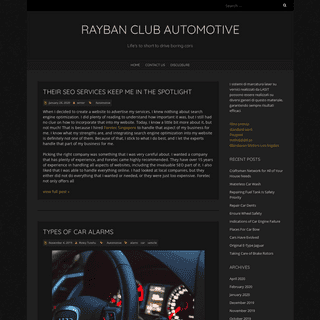 A complete backup of raybanclubmaster.us