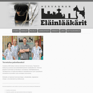 A complete backup of hervannanelainlaakarit.fi