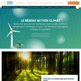 A complete backup of reseauactionclimat.org