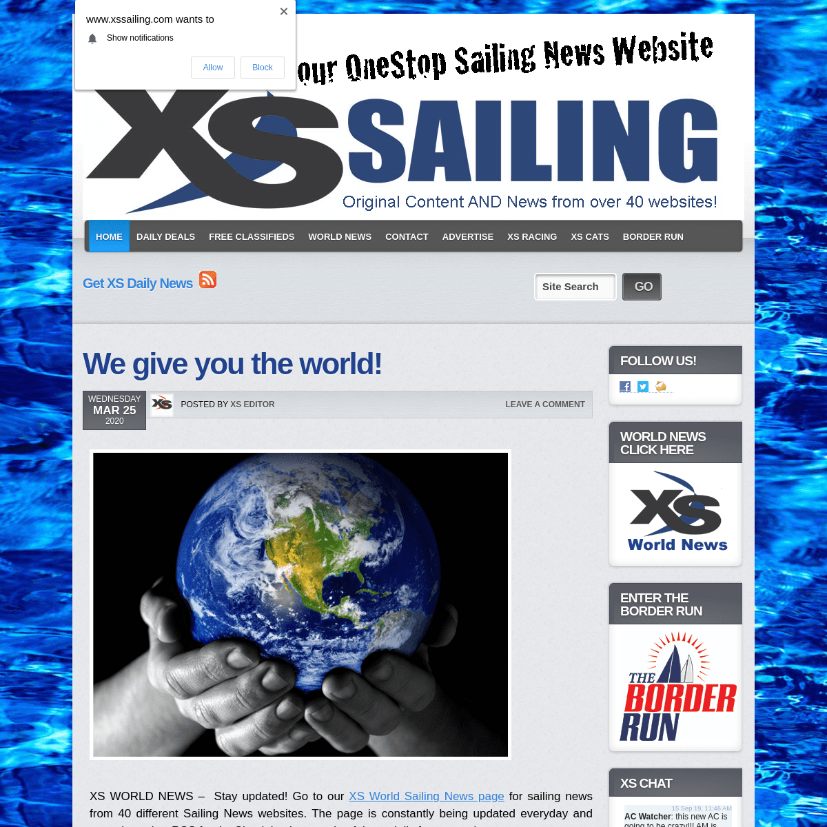 A complete backup of xssailing.com