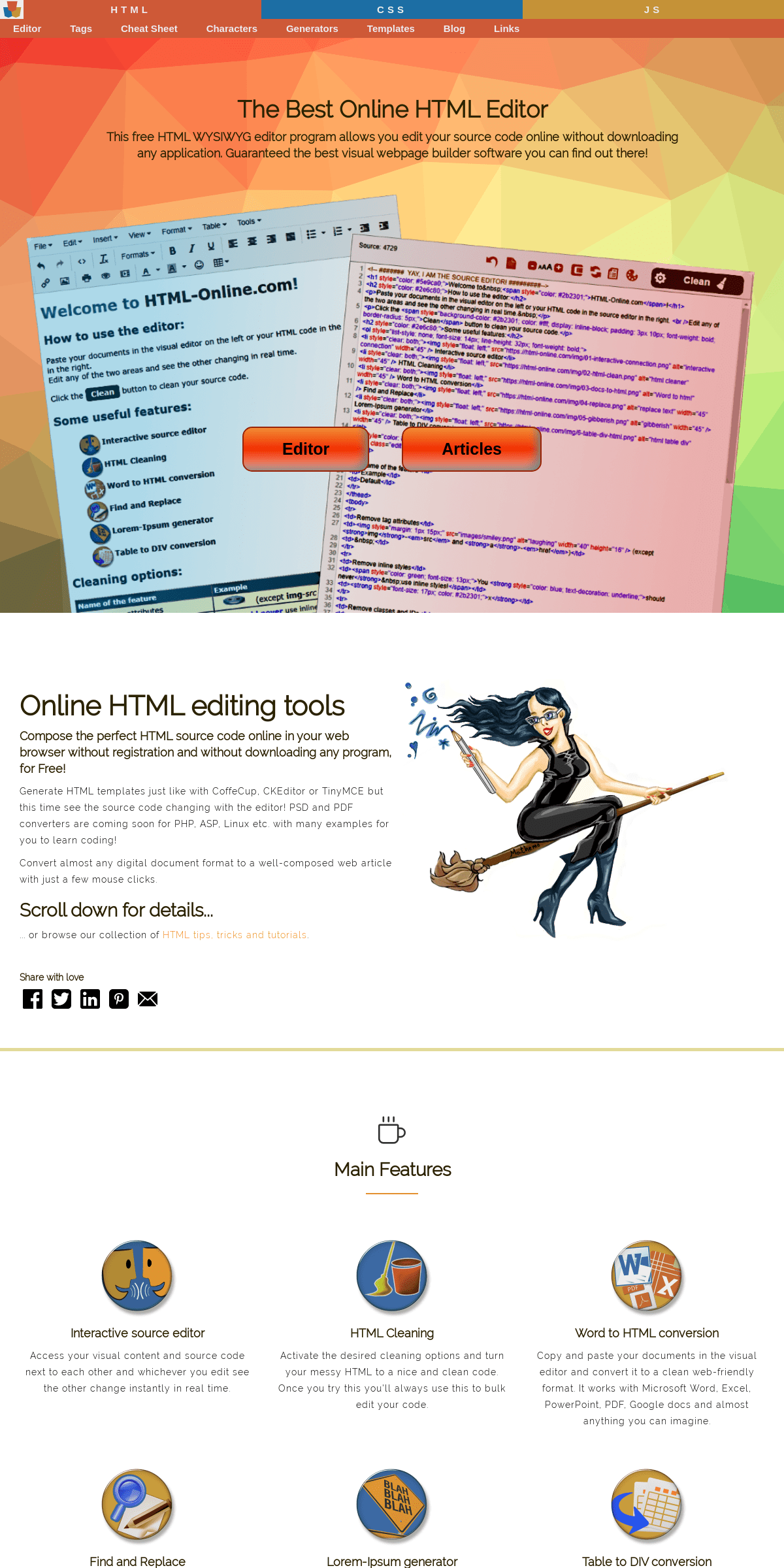 A complete backup of html-online.com