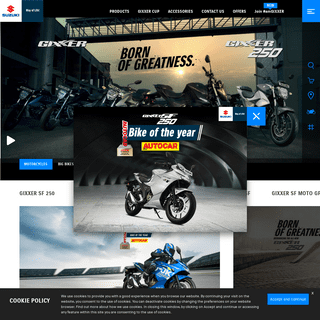 A complete backup of suzukimotorcycle.co.in