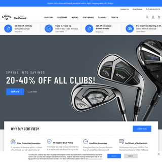 A complete backup of callawaygolfpreowned.com