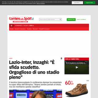 A complete backup of www.corrieredellosport.it/news/calcio/serie-a/lazio/2020/02/15-66771412/lazio-inter_inzaghi_e_sfida_scudett