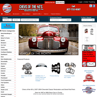 A complete backup of chevsofthe40s.com