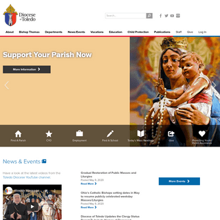 A complete backup of toledodiocese.org