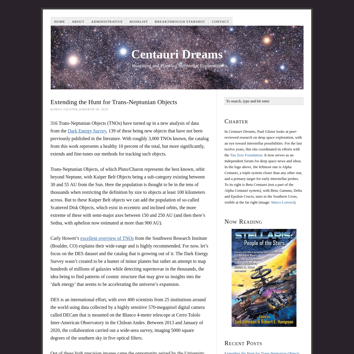 A complete backup of centauri-dreams.org