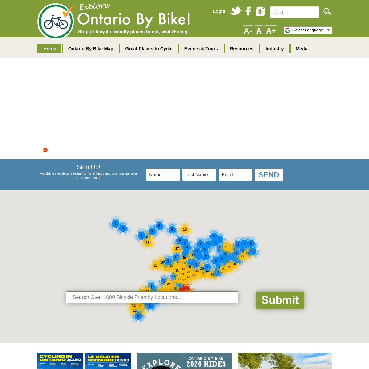 A complete backup of ontariobybike.ca