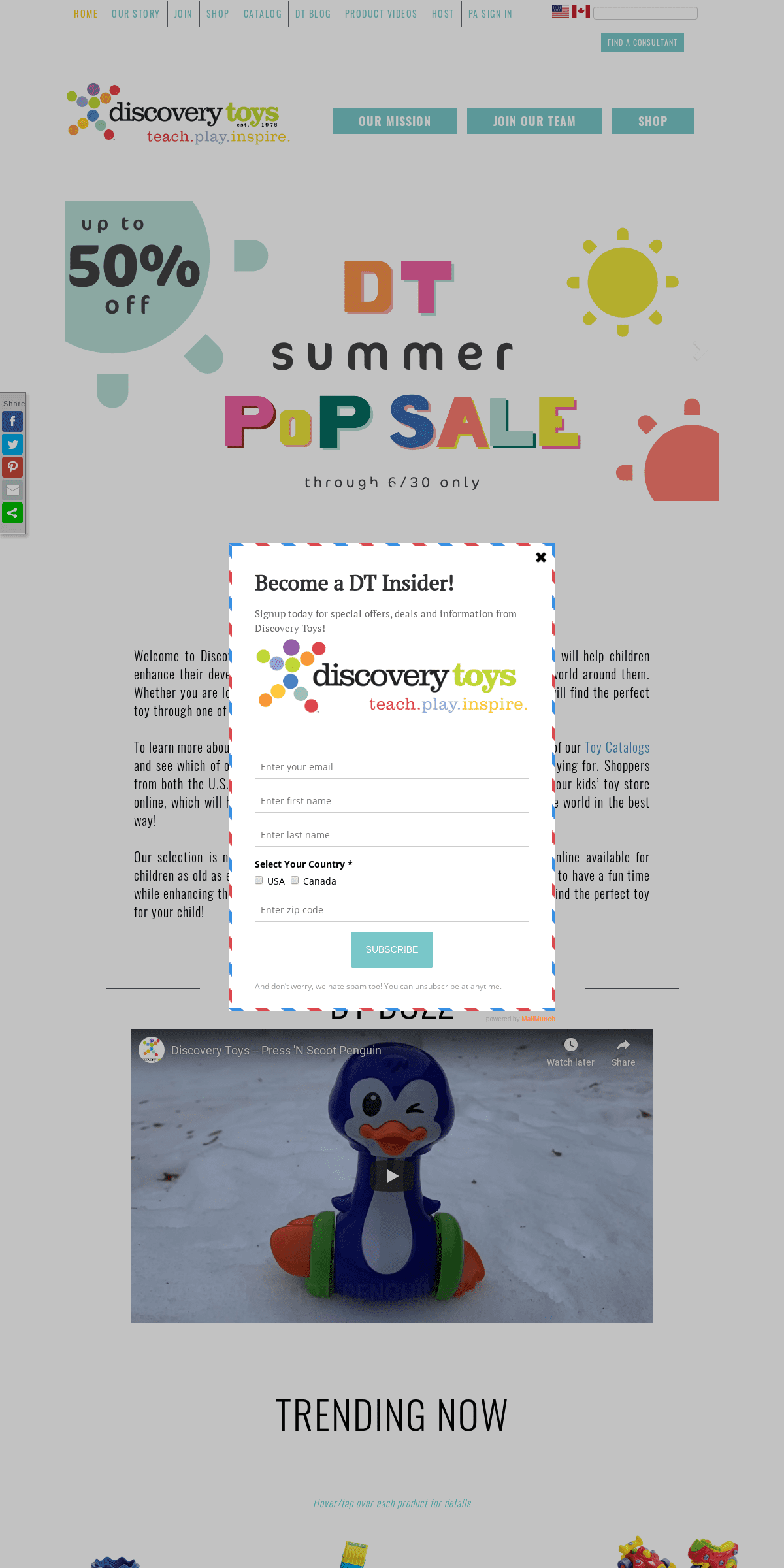 A complete backup of discoverytoys.com