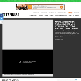 A complete backup of www.tennis.com/pro-game/2020/01/rafael-nadal-nick-kyrgios-kobe-bryant-australian-open-la-lakers-melbourne-2