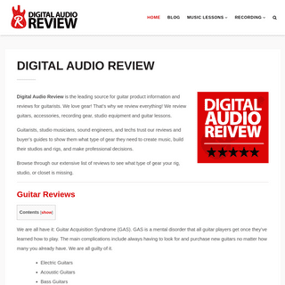 A complete backup of digitalaudioreview.net
